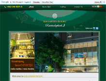 Tablet Screenshot of bbgarden-resort.com